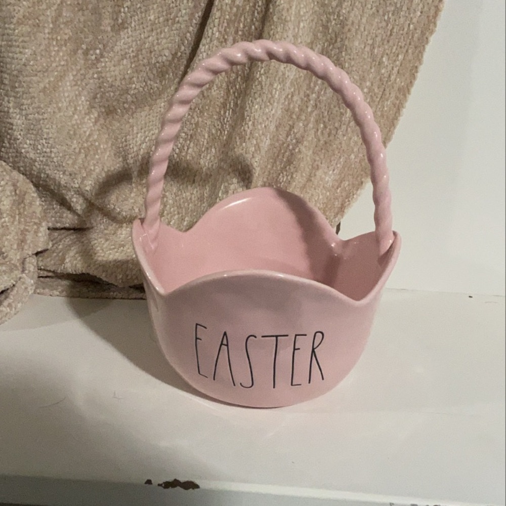 Easter Glass Basket